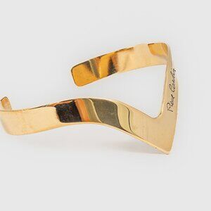 Pierre Cardin Vintage Gold Tone Cuff Bracelet